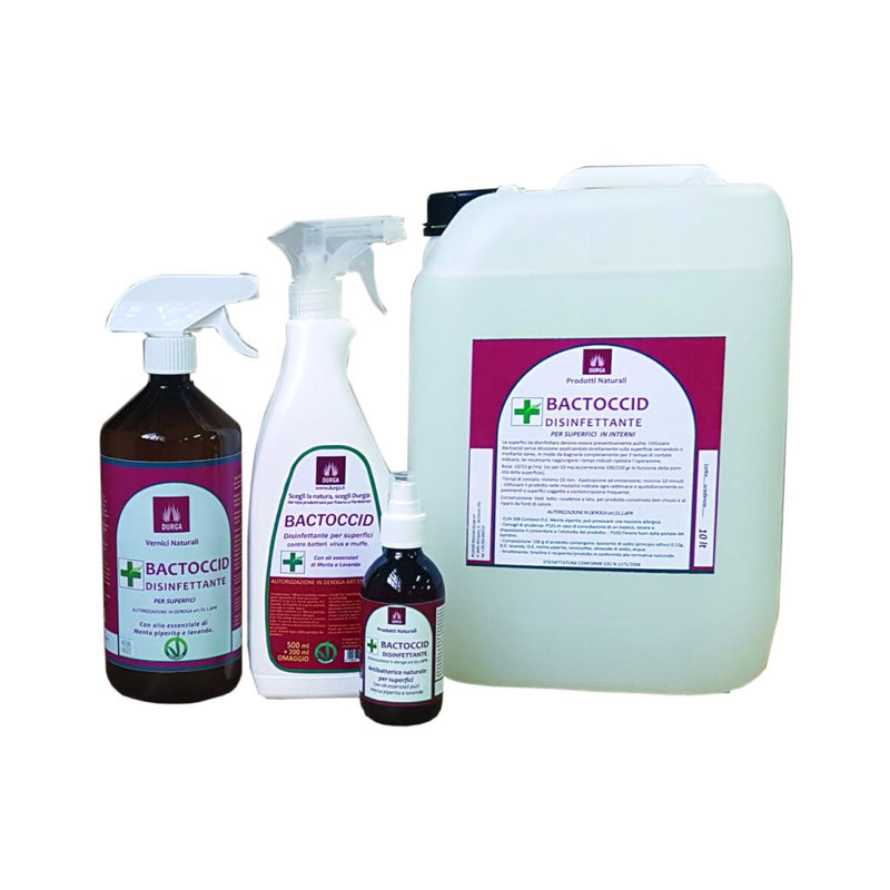 Igienizzante naturale per superfici - Bactoccid Durga